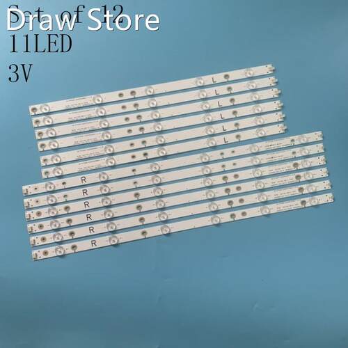LED Backlight strip(12) For Sharp LC 50LB371C 50LB481U 50PU