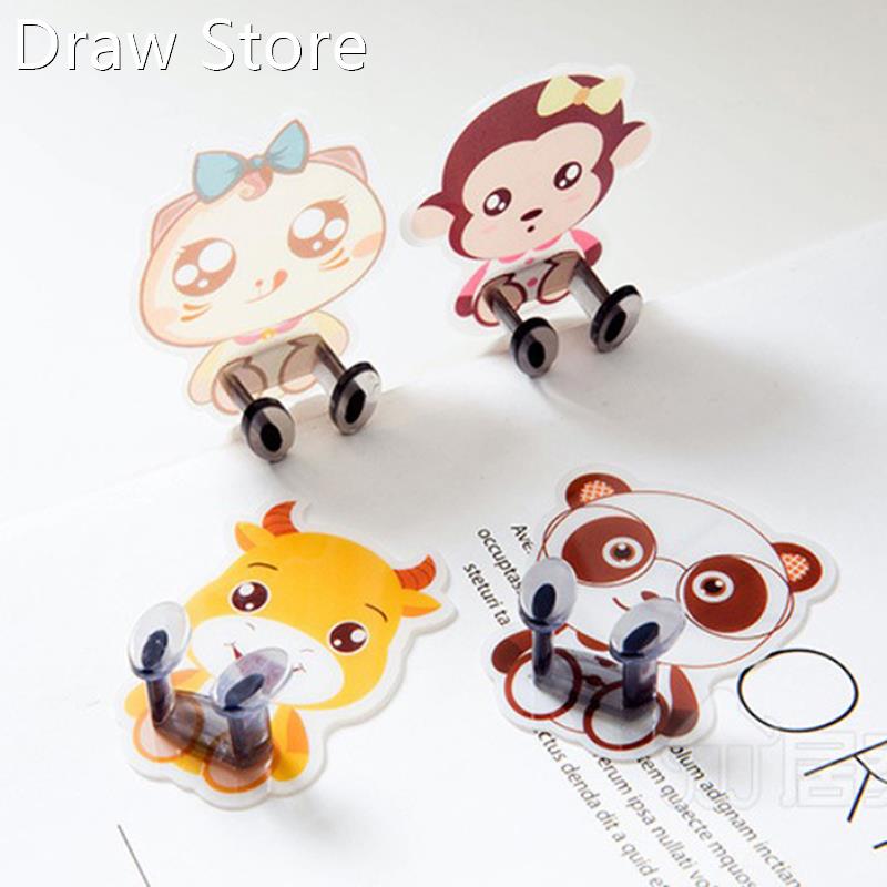 Power Plug Wall Hook Socket Holder Wall Adhesive Hanger Sock