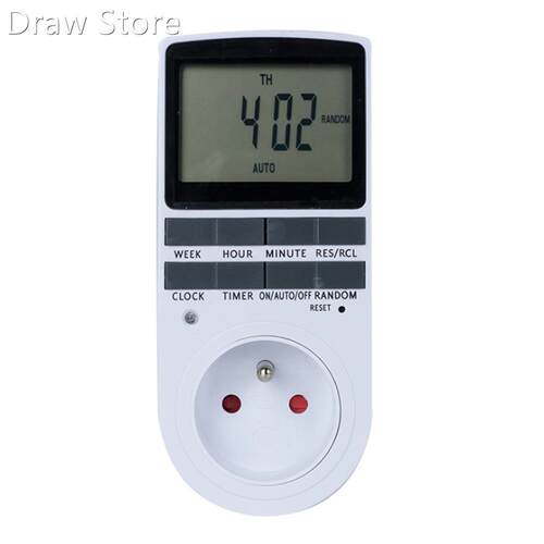 TM02-FR Electronic Digital Timer Switch Plug Kitchen Timer O