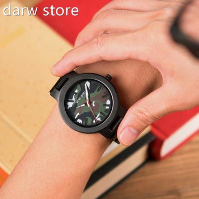 relogit masculino BOBO BID Woodo Men WaR1tch Male Quarz Gree