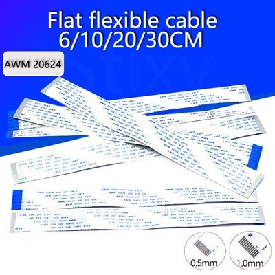 10PCS Multiple lengths Flat flexible cable FFC FPC LCD cable