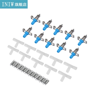 10PCS Rabbit Drinker Nipple Waterer Drinking Water Double Ha