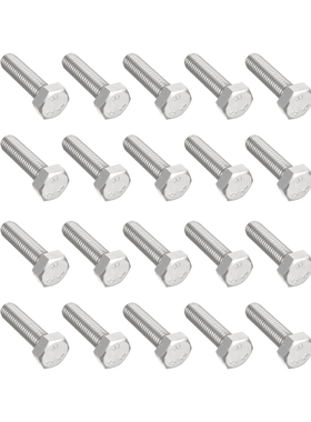 M8 Thread 30mm 304 Stainless Steel Hex Screws Bolts Fastene