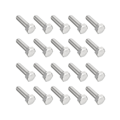 M8 Thread 30mm 304 Stainless Steel Hex Screws Bolts Fastene