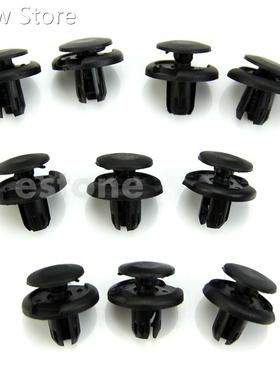 10Pcs 8mm Linner Bumper Fender Clips Retainer 适用于 Honda A