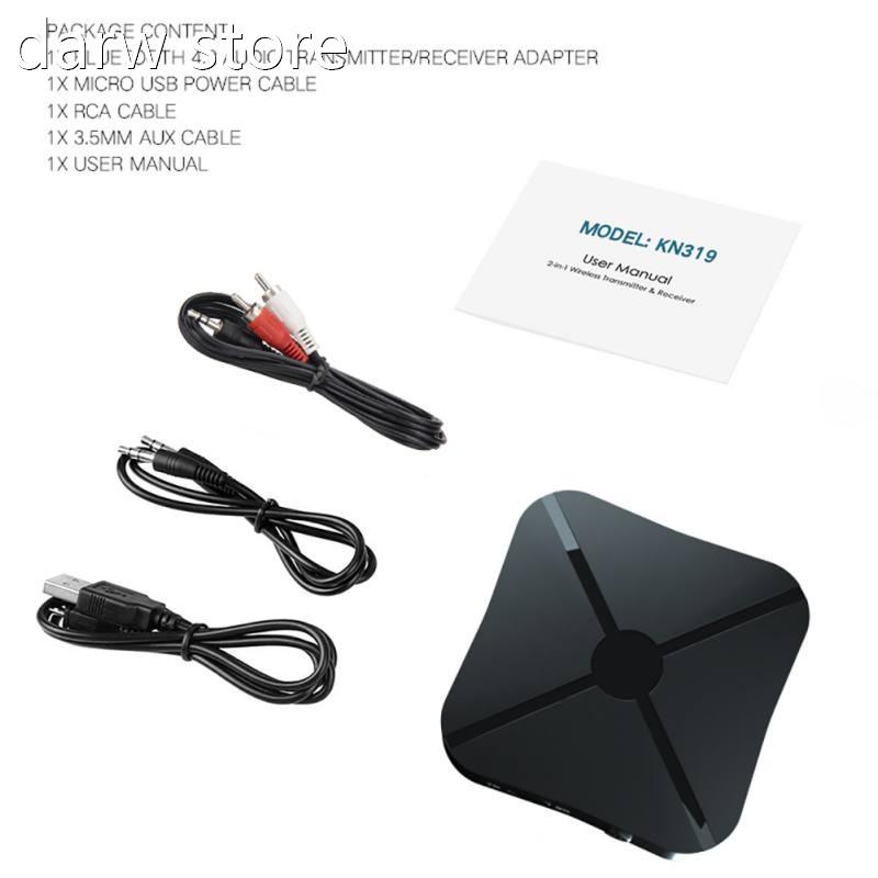 HOTn luetooth 5.0 4.2 Aud1io TBransmitterReceiver 2i1  TV Ca