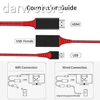 USB to HDMeI ,Adapter WiFiWirelss Display Do1 ngle Cable for