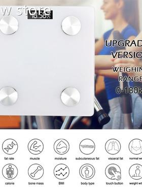 BathSroom Scales Bluetooth Flo1orBody cale BMI Fat c aSles L