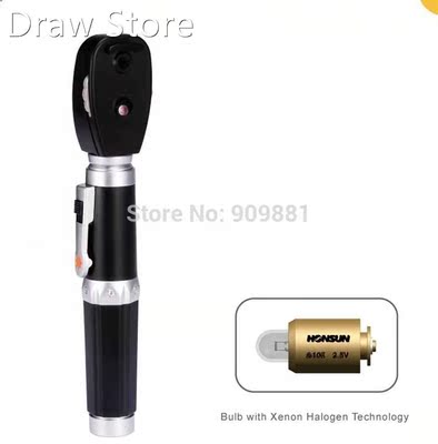 Portable Direct Ophthalmoscope Professional Medical Eye Diag