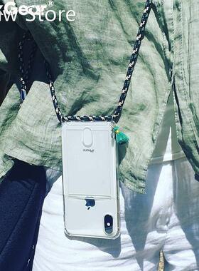 Crossbody Lanyard Case With Bank Card Holder For iPhone 11 P