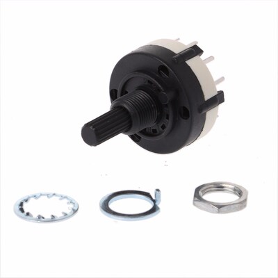 2Pole 6Way / 3Pole 4 Way Rotary Switch - Good Quality - 1st