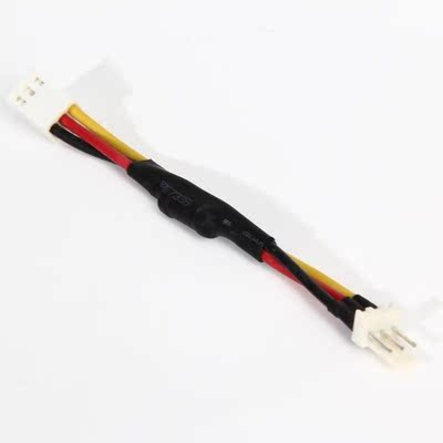 10Pcs 3PIN Reduce PC Fan Speed Noise Extension Resistor Cabl