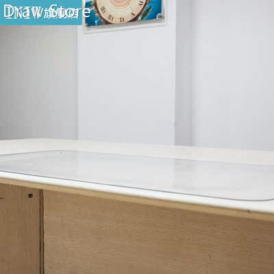 Matladin PVC Table Mat 90x50x0.25cm Transparency Waterproof
