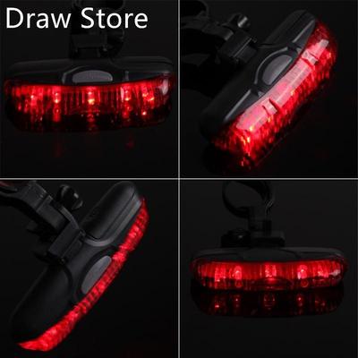 Bicycle Light Waterproof Cycling Rear Back Bike Tail Light