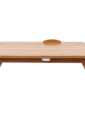 Laptop Table Modern Style Bamboo Folding Bed Computer Table