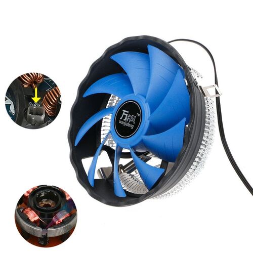 12cm Blade Alu um PC CPU Cooler Cooling Fan For Intel 775
