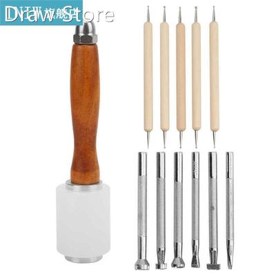 Leather Craft Tools Leather Sculpture Stamping Tools Sturdy