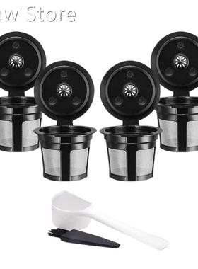 4Pack Reusable K Cups 适用于 Keurig 2.0 and 1.0 MINI PLUS Br