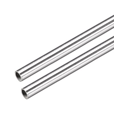 2 Pcs 304 Stainless Steel Capillary Tube Tubing 6mm ID 8mm O