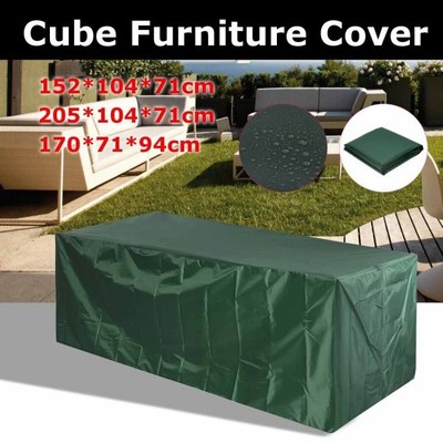 Outdoor Garden Patio Furniture Cover Set Waterproof Table So