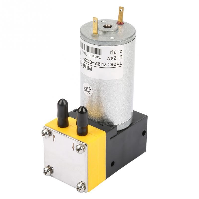 DC 24V Miniature Electric Diaphragm Pump 0.4~1L/min 3Bar Vac