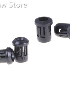 20pcs Black Plastic Lamp LED Diode Holder Black Clip Bezel S