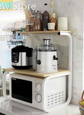 kitchen shelf microwave oven oven stand rice cooker