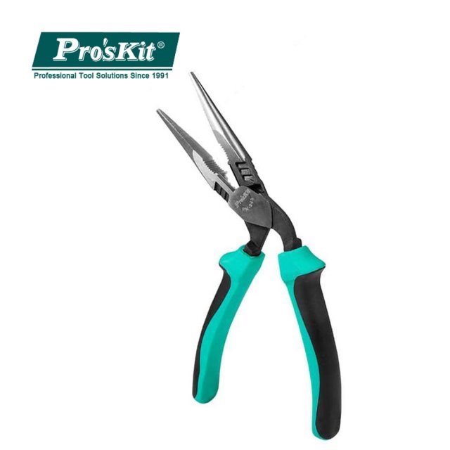 Pro'sKit 45 Degrees Bending Head Tip Mouth Pliers Provin