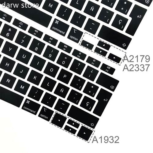 La ptop eybard Cov1er For MacbKook Air 13M1 A2o337 silicone