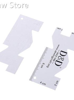 Metal Hem Measurement Hand Gauge Sewing Gauge With Graduatio