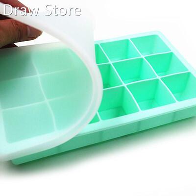 Ice-Tray Freezer-Mold Ice-Cube-Mold-Maker 15-Grid Silicone K