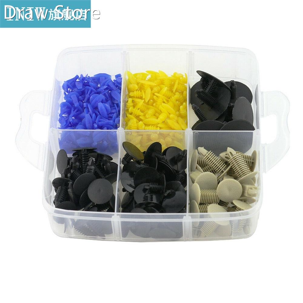 620PCS Car Body Push Pin Bumper Buckle Moulding Clip Kit Aut