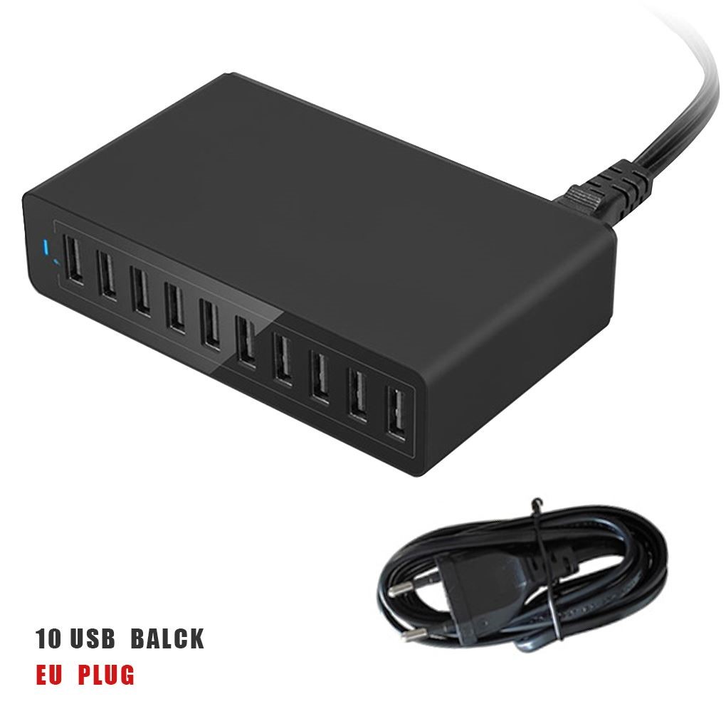 Fast charging 10 Port Multiple USB Charger Multiple Device C