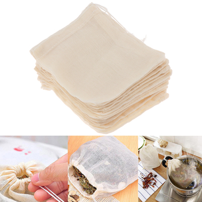 20pcs/100PCS Empty Tea Bags With String Teaware Filter 适用