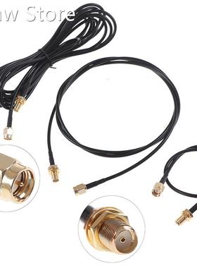 0.3/0.5/1/2/3/5M SMA Male To Female Cable RG174 RF Connector