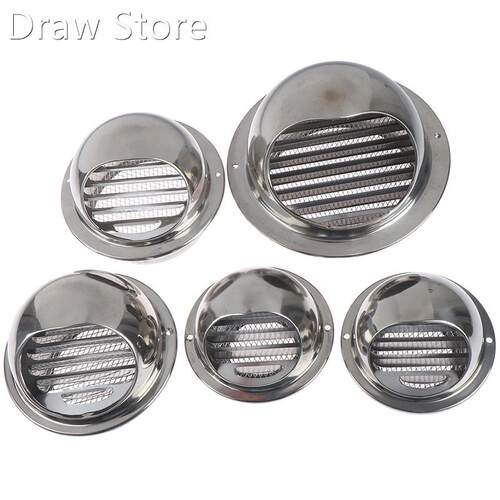 Stainless Steel Wall Air Vent Grille Ducting Ventilation Ext
