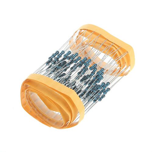 100 Pcs 1k ohm 1/4W Metal Film Resistor 1kohm 0.25W 1% For A