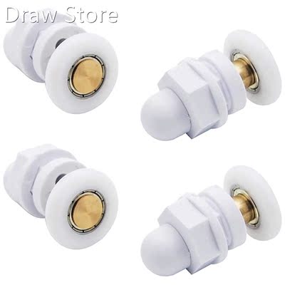 4Pcs Eccentric Wheel Bathroom Sliding Gl Wheel Sliding Door