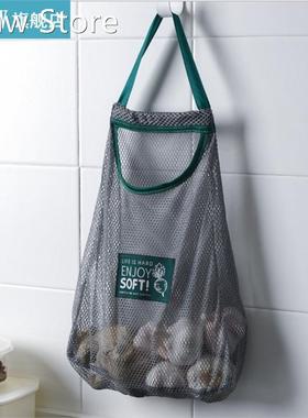 Fruit Vegetable Mesh Storage Bags Garlic Onion Hanging Stora