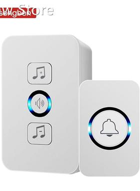 Bcsongben wireless waterproof doorbell 1 button 1 receiver 3