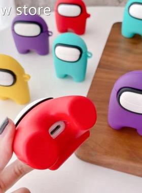 Crtoon Among us Game Case For AirrpodsA 1 2 13 ira Pods Po E