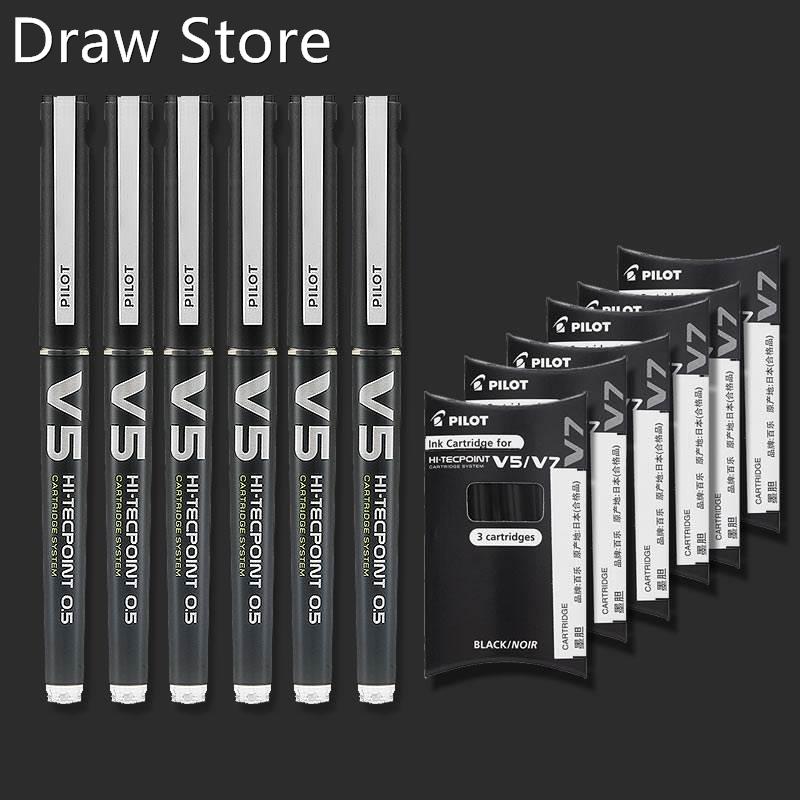 Pilot BXC-V5 BXC-V7 Gel Pen 0.5mm 0.7mm Hi-Tecpoint Ink Cart