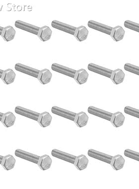 M8 Thread 35mm 304 Stainless Steel Hex Screws Bolts Fastene