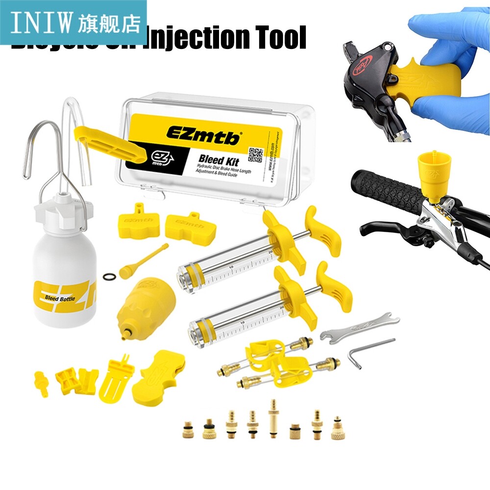 New Universal Bike MTB Brake Bleed Kit Hydraulic Disc Brake