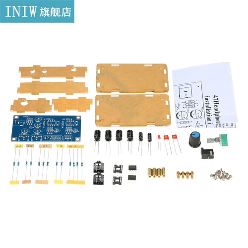 Headphone Amplifier DIY PCB AMP Kit 47 HIFI NE5532 With Tra
