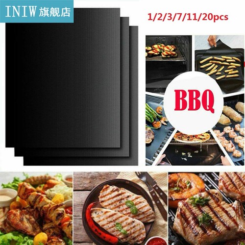 Non-stick Oven Liner Reusable Oil-proof BBQ Baking Cooking M