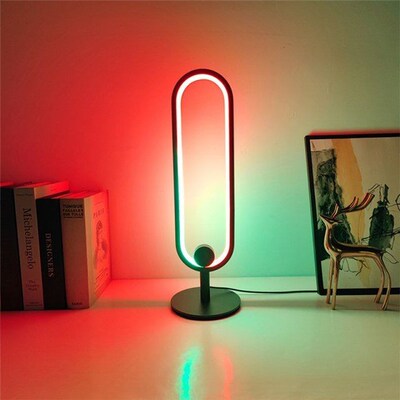 Creative LED Table Lamp Desk Bedside Lamp White/Warm White/R