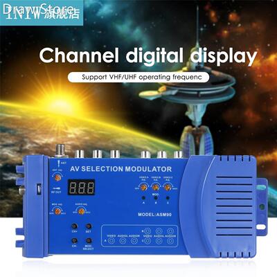 AMS90 Modulator AV Optional Modulator VHF UHF PAL/NTSC Stand