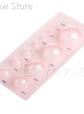 12 Size 3D Half Ball Domes Quilling Papercraft Board Creatio