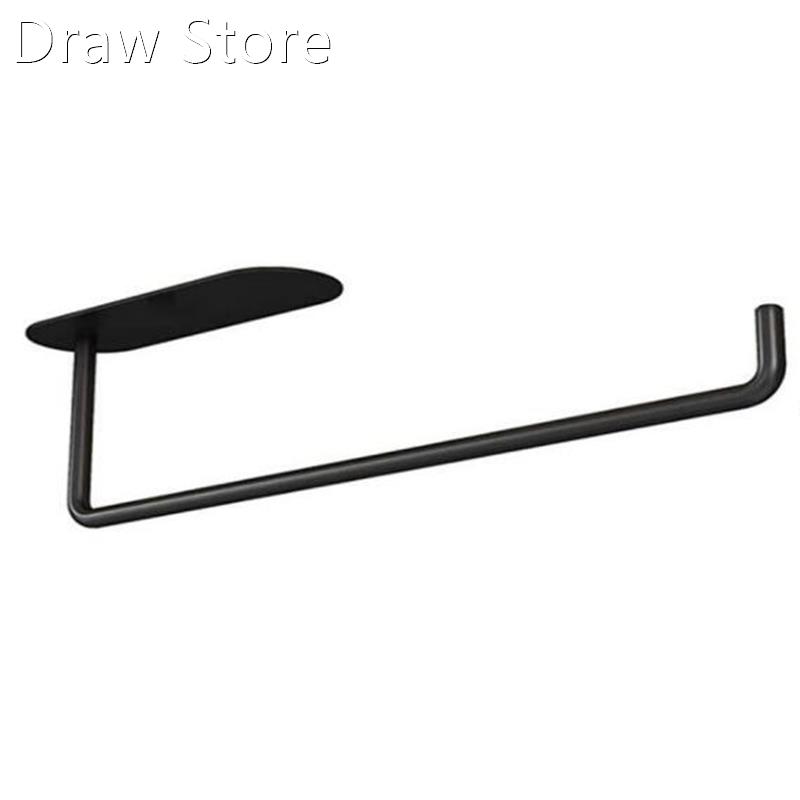 Adhesive Paper Towel Holder Stainless Steel Kitchen Tissue T